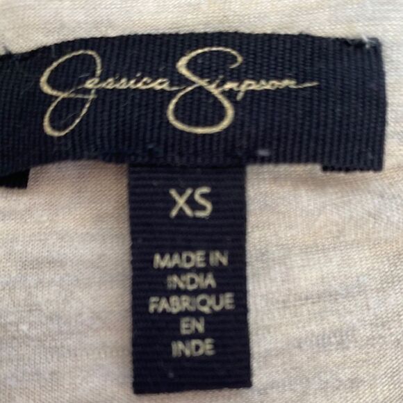 Jessica Simpson Oatmeal Open Arm Ribbon Detail - Picture 4 of 4